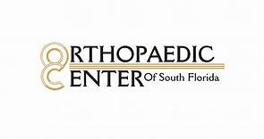 Dr. Schechter | Orthopaedic Center of South Florida