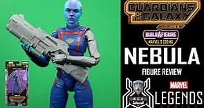 Marvel Legends NEBULA Guardians of the Galaxy Vol 3 Cosmo BAF Wave MCU Movie Figure Review