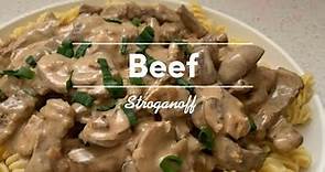 Easy Beef Stroganoff Recipe