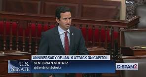 U.S. Senate-Senator Schatz on January 6 Attack Anniversary