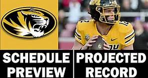 Missouri Football 2024 Schedule Preview & Record Projection
