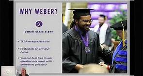 Weber State University - Come Study International Virtual Fair