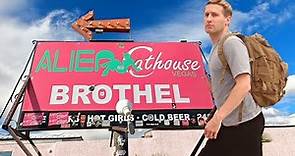 I Spent 24 Hours at a Brothel next to Area 51 (Alien Cathouse Brothel)