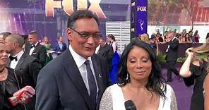 Jimmy Smits ('Bluff City Law') interview on the 2019 Emmys red carpet