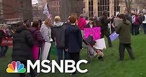 Thousands Flock To Madison To Protest For Reopening Wisconsin | Katy Tur | MSNBC