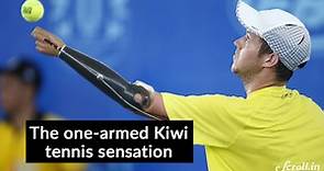 Alex Hunt: The one-armed Kiwi sensation