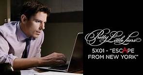 Pretty Little Liars - Holbrook Researches Into Ezra's Name - "EscApe From New York" (5x01)
