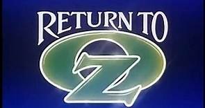 Return to Oz 1985 Movie Trailer