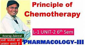 Principle of Chemotherapy History & Classification /Paul Ehrlich L-1 Unit-2 Pharmacology-III 6th sem