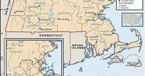 Massachusetts County Maps: Interactive History & Complete List
