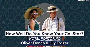 "Hotel Portofino" Stars Oliver Dench & Lily Frazer Play "How Well Do You Know Your Co-Star?"