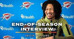 Jaylin Williams | 2022-23 End-of-Season Interview | OKCThunder