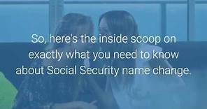 5 Social Security Card Married Name Change Tips