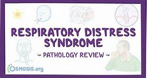 Respiratory distress syndrome: Pathology Review