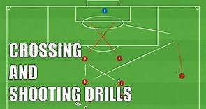3 Crossing and Shooting Drills | Football/Soccer