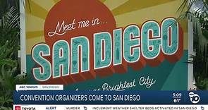 Convention organizers come to San Diego