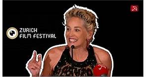 Sharon Stone: Emotional PRESS CONFERENCE Zurich Film Festival (2021)