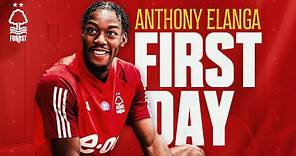 ANTHONY ELANGA’S FIRST DAY AT FOREST | BEHIND THE SCENES | 2023/24