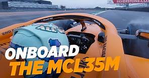 Daniel Ricciardo's McLaren MCL35M debut