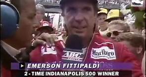 Happy birthday, Emerson Fittipaldi! | Happy birthday to a legend! Have some orange juice today, Emerson Fittipaldi. Or not. #INDYCAR // Indianapolis Motor Speedway | By NTT INDYCAR SERIES | Facebook