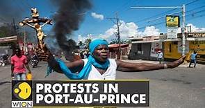 Haitians march in the capital Port-au-Prince | Latest World English News | WION News