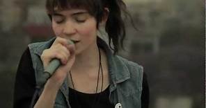 Grimes - Crystal Ball (Live from a Mexico City's rooftop)