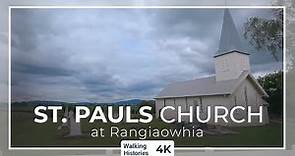 St Paul's Anglican Church at Rangiaowhia | Aotearoa New Zealand History Walking Tour 4K