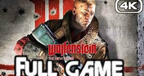 WOLFENSTEIN THE NEW ORDER Gameplay Walkthrough FULL GAME (4K 60FPS) No Commentary