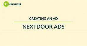 Nextdoor Ads Tutorial: Creating an ad on Nextdoor