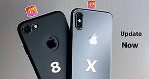How to update iPhone X on iOS 17 - How to install iOS 17 on iPhone X