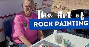 Joan Pringle talks about rock painting