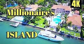 Millionaire's Islands in Miami Beach: Star Island and Palm Island