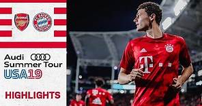 Pavard and Arp with FC Bayern debut! | Arsenal FC vs. FC Bayern 2-1 | Highlights - ICC 2019