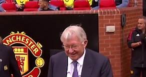When Sir Alex Ferguson saw #CR7 🫶 #PremierLeague #ManUtd