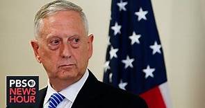 James Mattis on why he left the Trump administration but won't criticize it