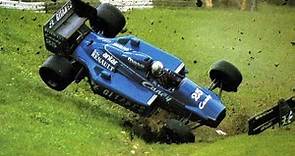 Andrea De Cesaria flips | 1985 Austrian Grand Prix