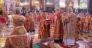 Grand Orthodox Divine Liturgy - The Feast of Slavic Apostles, Moscow.
