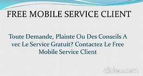Free Mobile Service Client