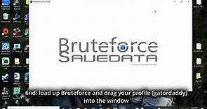 Brute force tutorial