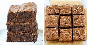 Best EASY Homemade Brownies | Chewy & Fudgy Recipe!