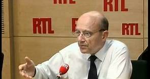 Alain Juppé, ancien ministre UMP des Affaires étrangères, à propos de la condamnation de Jean-Ma