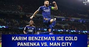 Karim Benzema Hits an Ice Cold Panenka vs. Man City | UCL Semifinal | CBS Sports Golazo