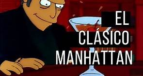 El Manhattan un cóctel Clásico y de Los Simpsons|Preparación e Historia del cóctel