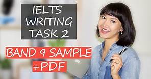 Full IELTS Writing Task 2 Sample Essay | Band 9