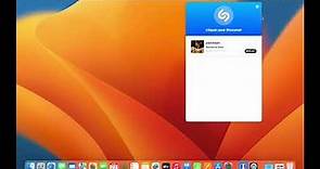 Identifier de la musique avec Shazam sur mac