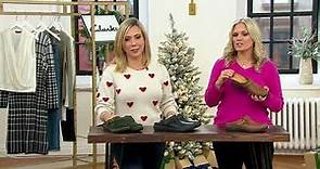 Clarks Collection Leather Slip-On Clog - Caroline May on QVC