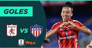 América vs Junior (2- 0) | Liga Femenina BetPlay Dimayor 2022 | 4tos vuelta