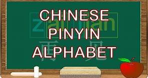 Chinese alphabet for beginners in English - Initials and Finals | Chinese Pinyin Pronunciation