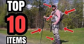 10 Beginner Trout Fishing Items YOU NEED!