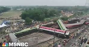 Nearly 300 dead in India's deadliest train crash in decades, officials say